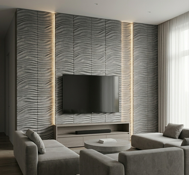 Akustinė reljefo plokštė „Relief Wave” - Image 3